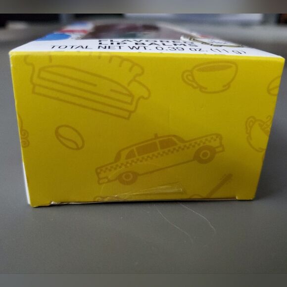 NWOT Friends TV Show Flavored Lip Balms, 3 Pack + Caramel Latte Lip Balm - Picture 7 of 10